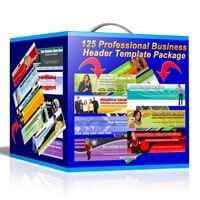125 Professional Business Header Template Package
