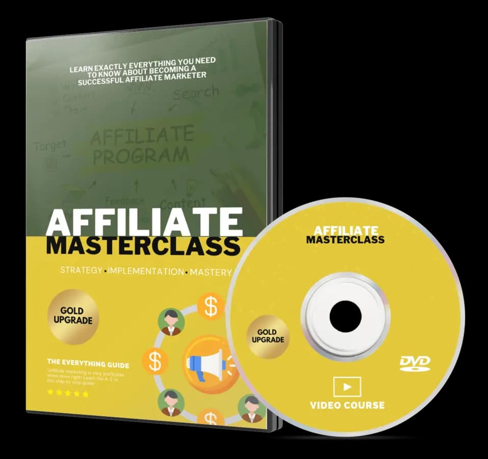 Mise à jour vidéo de Masterclass Affiliate