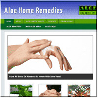 Site d'Aloe Remediaes PLR