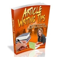 Article Conseils d'écriture
