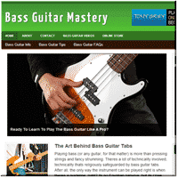 Bass Guitar site clé en main