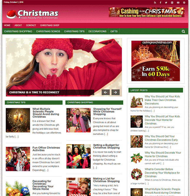 Conseils de Noël PLR Blog