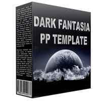 Modèle Dark Fantasia Power Point