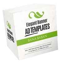 Paquet de modèles d'annonces de bannière élégantes
