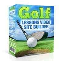 Golf Leçon Vidéo Constructeur de site