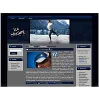 Patinage sur glace & – Thème WP