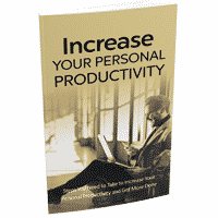 Augmentez votre productivité personnelle