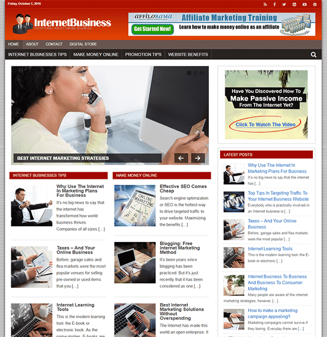 Blog d'Internet Business PLR