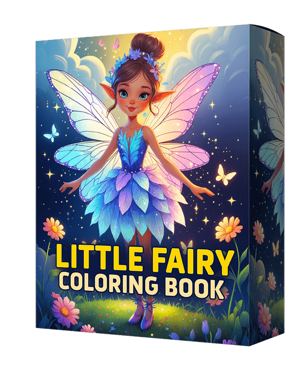Petit livre de coloriage de fées pour enfants
