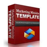 Modèle de Minisite Marketing 3