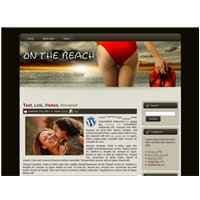 Sur la plage 01 & – Thème WP