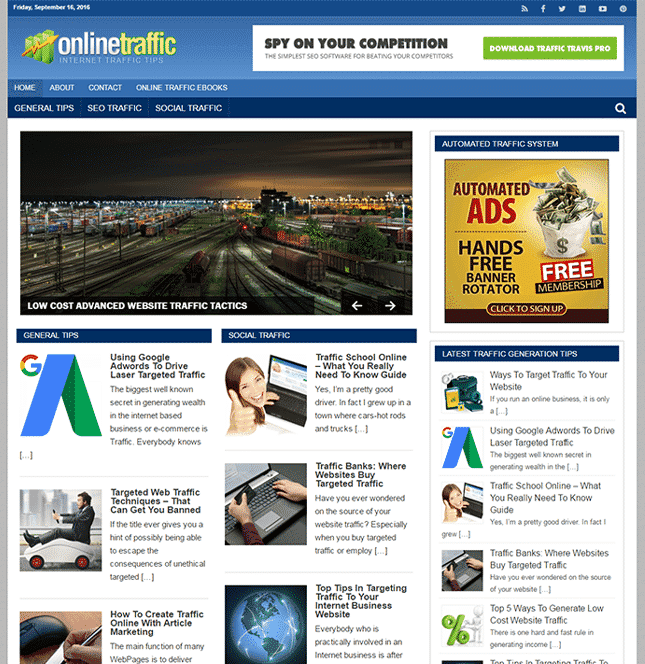 Blog de PLR sur le trafic en ligne