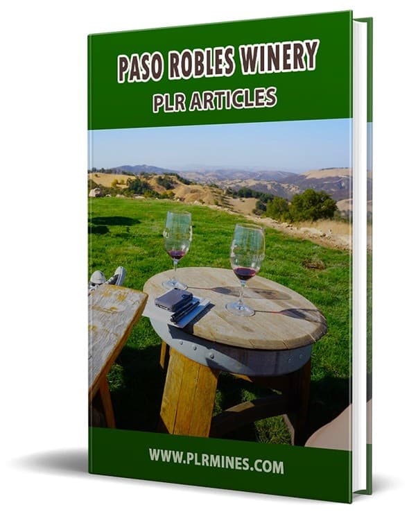 Paso Robles Articles de vinerie PLR