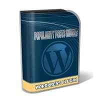 Popularité Posts Widget