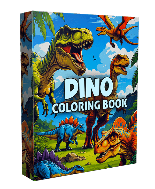 Livre de Coloration Dinosaure imprimable