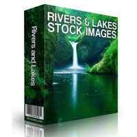 Images des stocks des rivières et des lacs