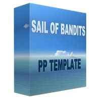 Voile de Bandits Modèle PowerPoint polyvalent