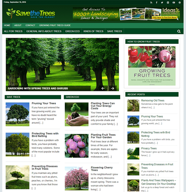 Enregistrer les arbres PLR Blog