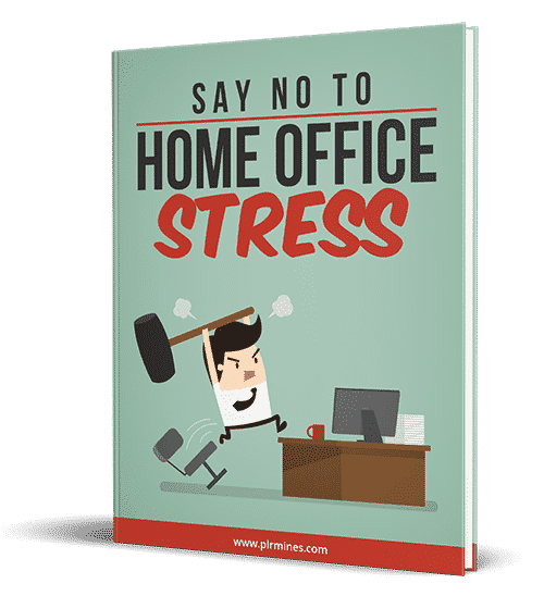 Dites non à l'intérieur du bureau Stress