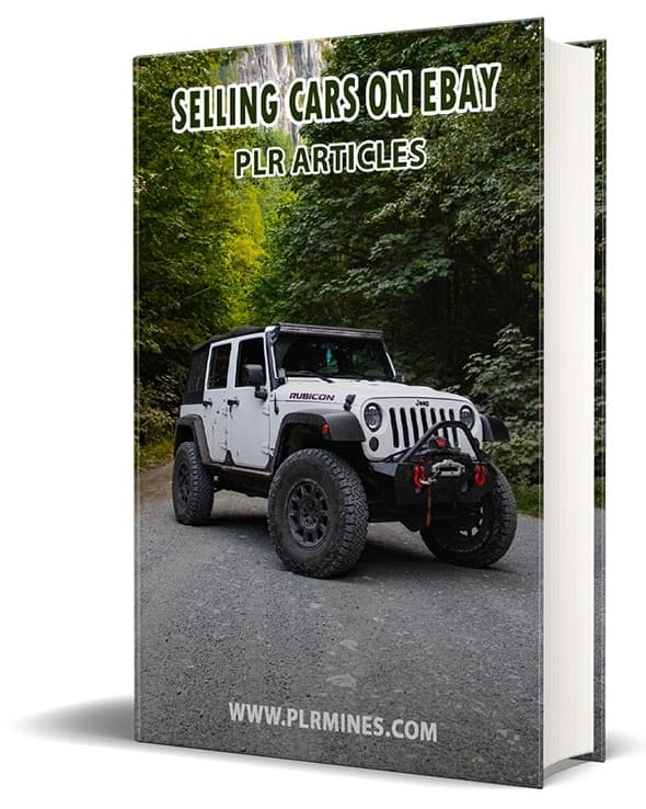 Vente de voitures sur Ebay PLR Articles