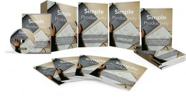 Cours vidéo sur la productivité simple