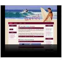 Thème du WP surf