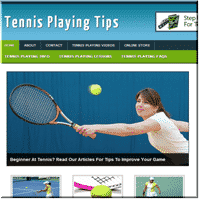 Site de tennis Niche PLR