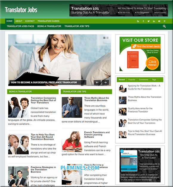 Traducteur Jobs Premade Blog