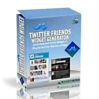 Widget des amis Twitter