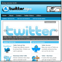 Site Twitter de Niche