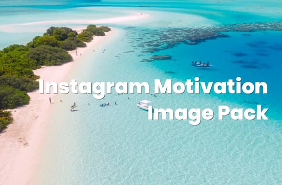 Ensemble d'images de motivation Instagram