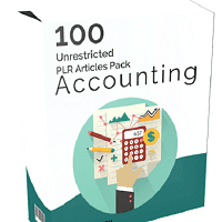 100 Pack d'articles de comptabilité PLR