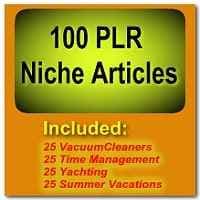100 articles de Niche PLR