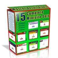 15 ensembles de minisites complets