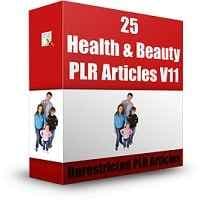 25 Santé & Beauté PLR Articles V11