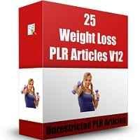25 Articles de perte de poids PLR V12