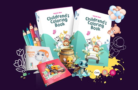 42 Ensemble de livres de coloriage pour enfants