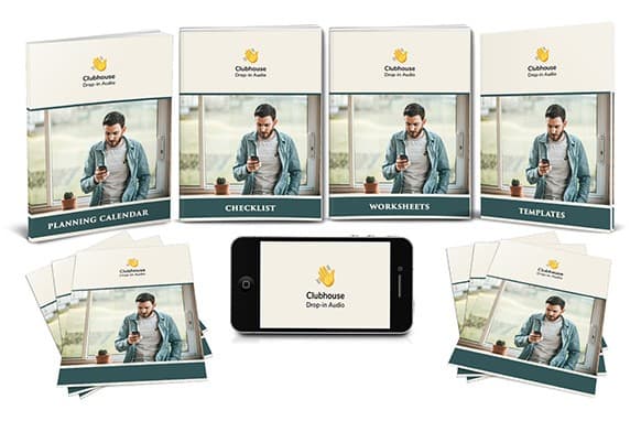 Application Clubhouse pour modèles de marketing