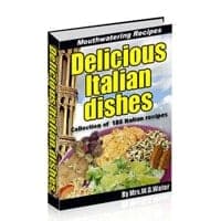 Délicieux plats italiens