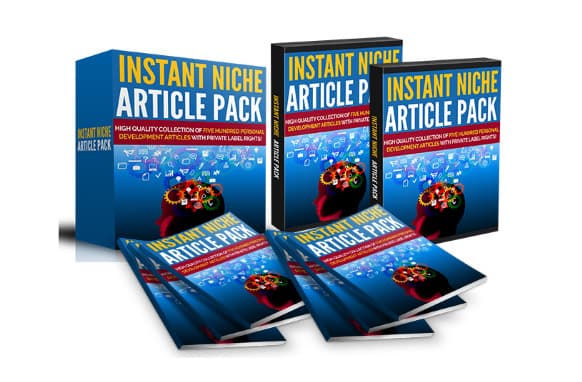 Paquet d'articles de niche instantané 2000+