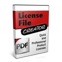 Créateur de fichiers de licence