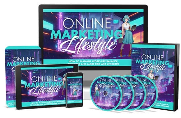 Paquet de mise à niveau du mode de vie marketing en ligne