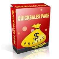Page de vente rapide