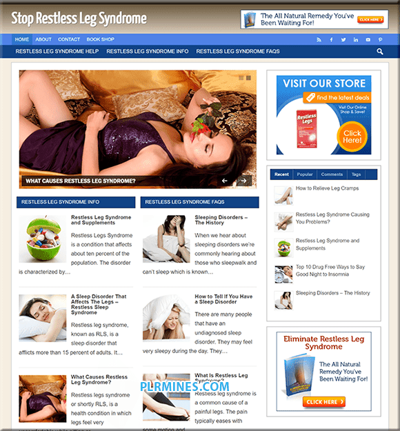 Syndrome des jambes sans repos WordPress Blog