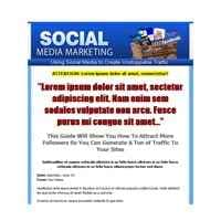 Modèle de marketing des médias sociaux