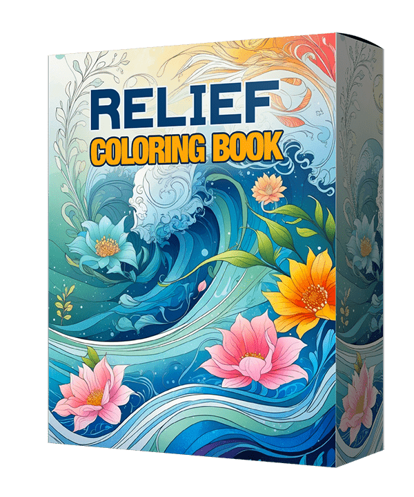 Livre de Coloration de Soulagement de Stress