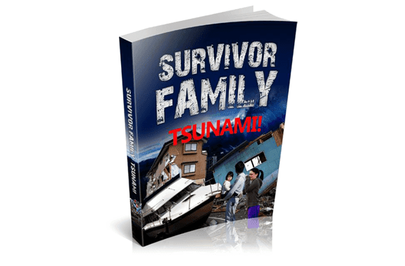 Famille survivante & – tsunami