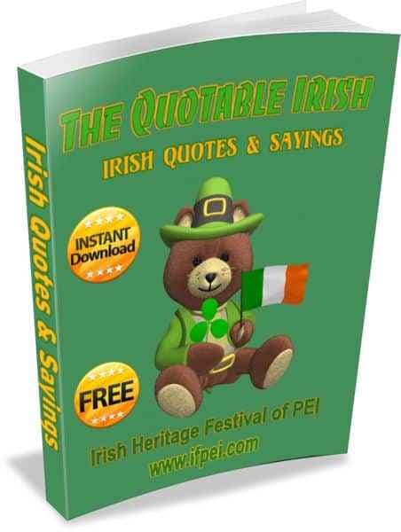 Le Quotable Irlandais