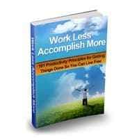 Le travail moins accompli Plus