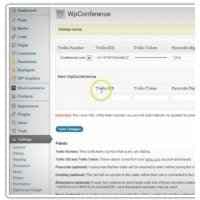 Plugin de conférence WP